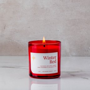 Winter Red Wine Candle 2025
