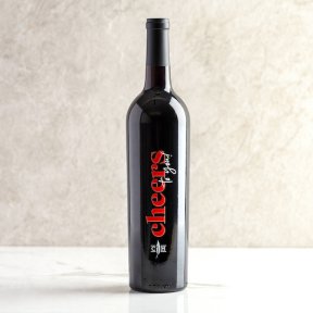 Cheers to You Embossed Wine