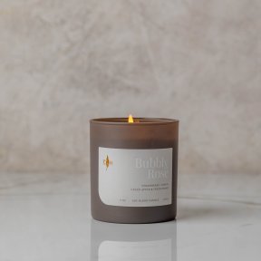 Bubbly Rosé Wine Candle