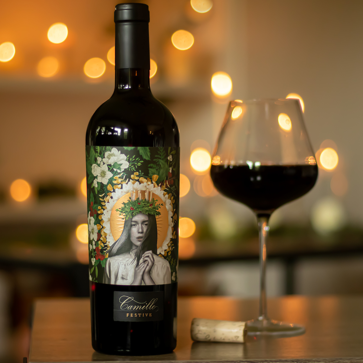 Cooper's Hawk Winery & Restaurants > Stemmed Wine Glass Amber