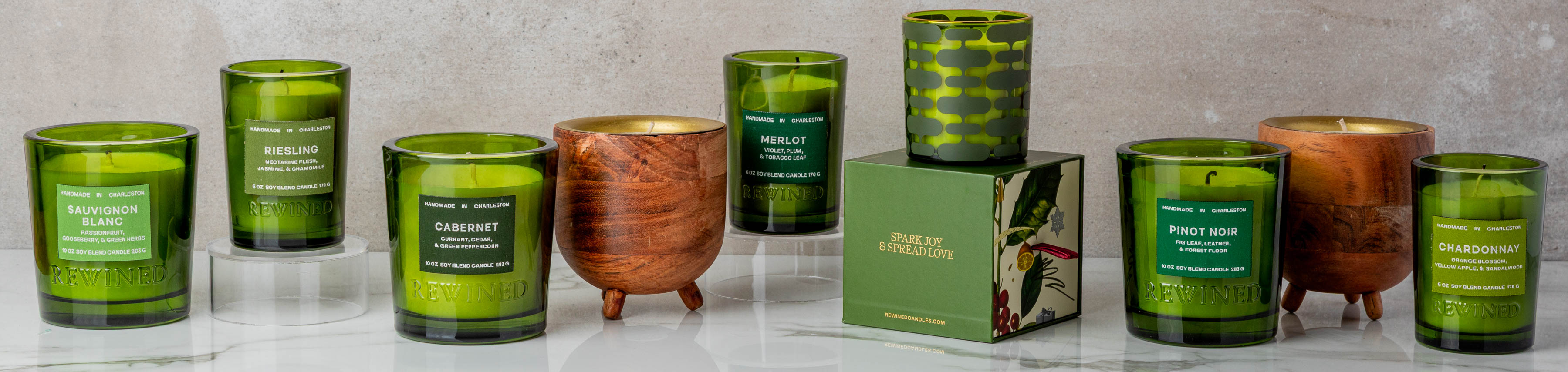 New! Rewined Signature Candles