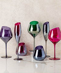 Slant Jewel Glassware Collection