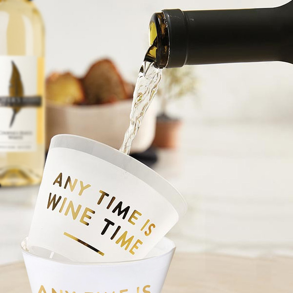 Any Time is Wine Time Cups (Set of 8)