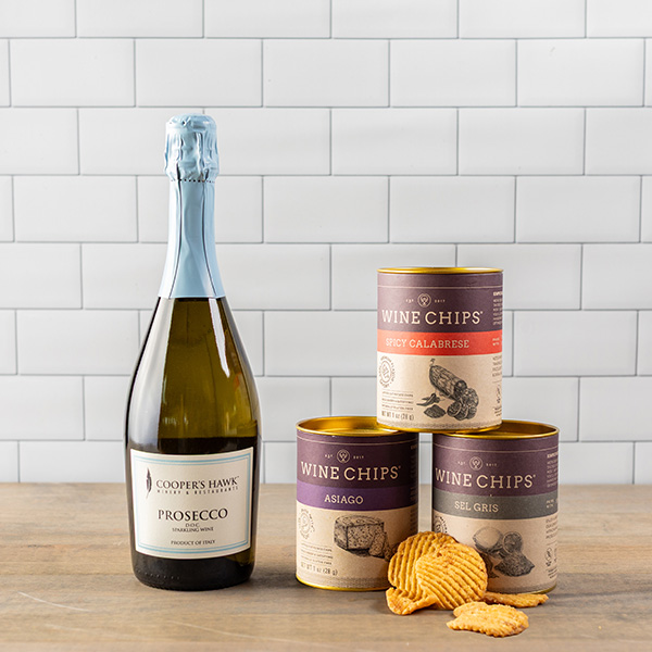 Bubbly & Chips Wine Gift Set