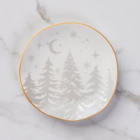 Silver Alpine Appetizer Plate