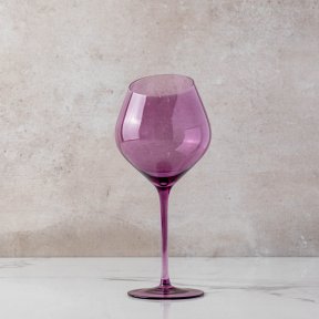 Slant Fig Stemmed Wine Glass