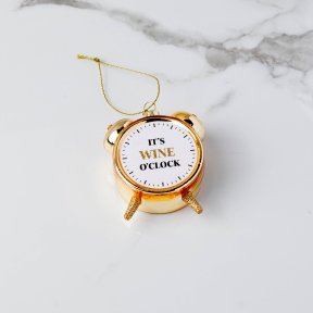Wine O’Clock Ornament