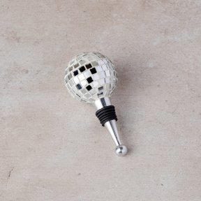 Disco Ball Wine Bottle Stopper