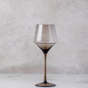 Vino Smoke Stemmed Wine Glass
