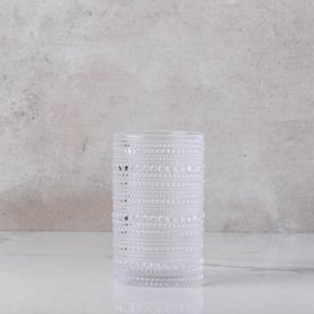 Clear Jupiter Tall Glass