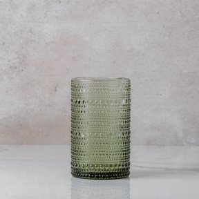 Gray Jupiter Tall Glass