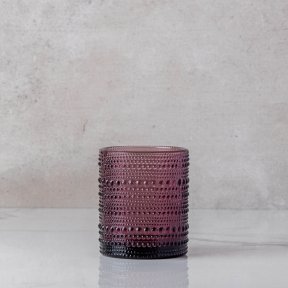 Purple Jupiter Short Glass