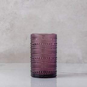 Purple Jupiter Tall Glass