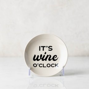 Wine O'clock Appetizer Plate
