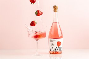 Vivanté Sparkling Strawberry Elderflower Non-Alcoholic Wine