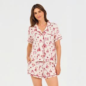 Unwined Pajama Shorts Set