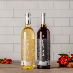 Winter Red & White Wine Gift Set