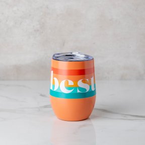Best Day Ever Wine Tumbler