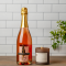 Bubbly Rosé Wine & Candle Gift Set