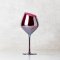 Slant Plum Stemmed Wine Glass