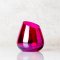 Slant Fuchsia Stemless Wine Glass