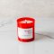 Winter Red & White Wine Candle S/2