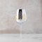 Silver Winter Tree Stemmed Wine Glass