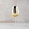 Gold Winter Tree Stemmed Wine Glass