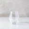 White Skeleton Hand Stemless Wine Glass