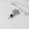 Silver Snowflake Wine Bottle Stopper