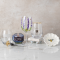Lavender Bloom Stemless Wine Glass