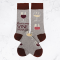 Awesome Wine Drinker Socks