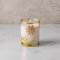 Gold Snowflake Winter Entertaining Candle