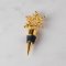 Gold Snowflake Winter Entertaining Wine Stopper