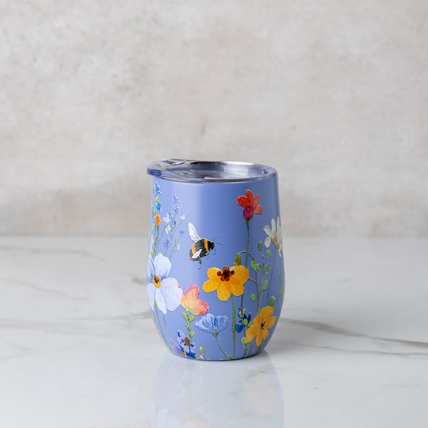 Wildflower Insulated Wine Tumbler