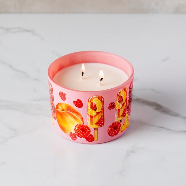 Raspberry Peach Candle