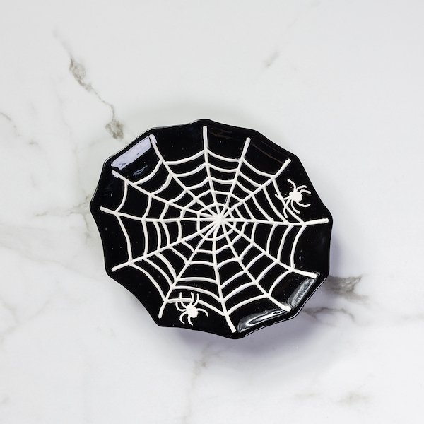 Spiderweb Appetizer Plate