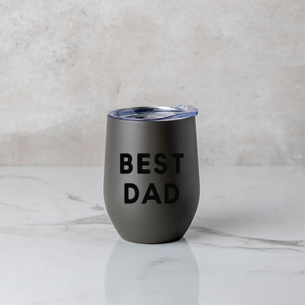Best Dad Stemless Wine Tumbler