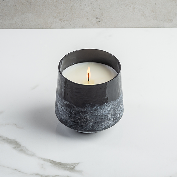 Blackberry Baltic Glass Candle