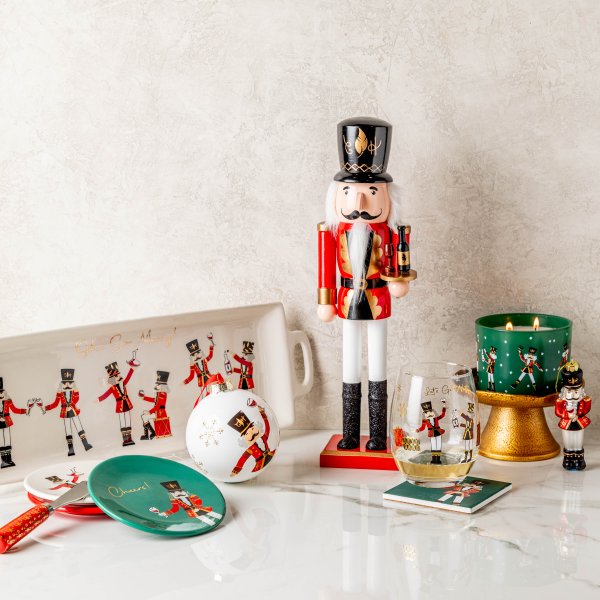 Nutcracker Red App Plate