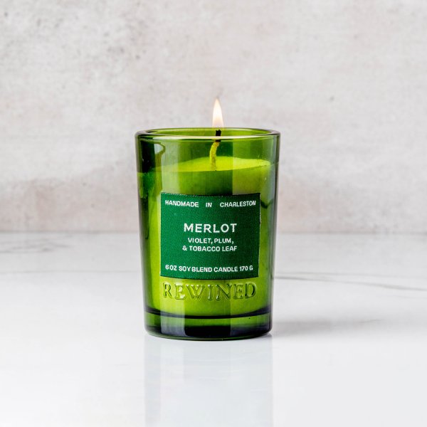 Merlot Wine Candle