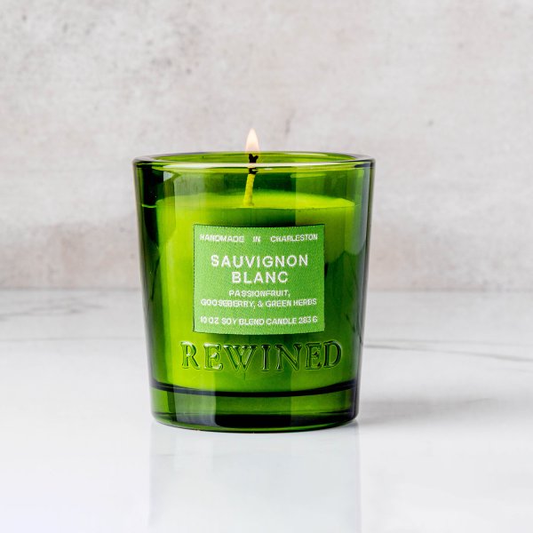 Sauvignon Blanc Wine Candle