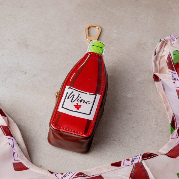 Wine Bottle Bag Charm