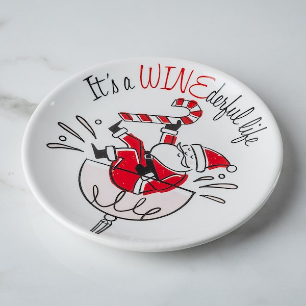 Wine-derful Life Appetizer Plate