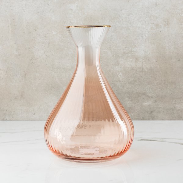 Rose Sunlit Serenade Wine Decanter