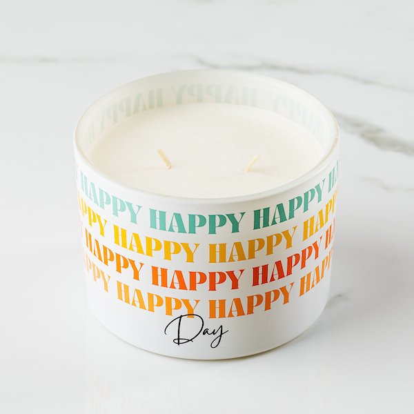 Happy Day Candle