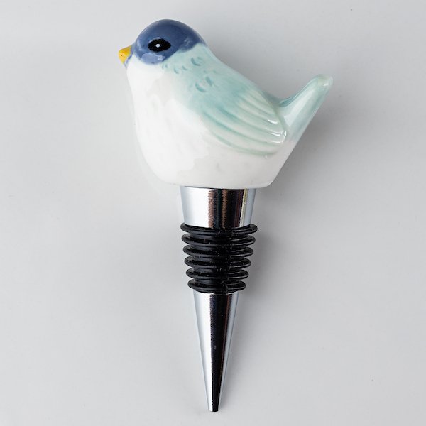 Set of 2 Bird Wine Bottle Stoppers