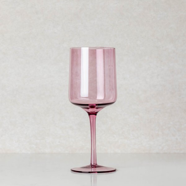 Sheridan Mauve Stemmed Wine Glass