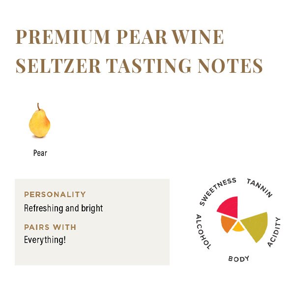 Cooper’s Hawk Premium Pear Wine Seltzer
