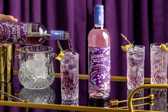 Lavender Bee's Knees Wine